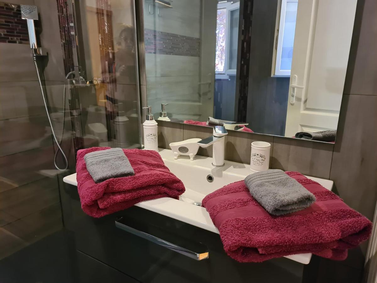 Appartements Dans Villa Privee Avec Piscine, Jardin, Parking Clos, Wifi, Climatisation Meyreuil Exterior foto